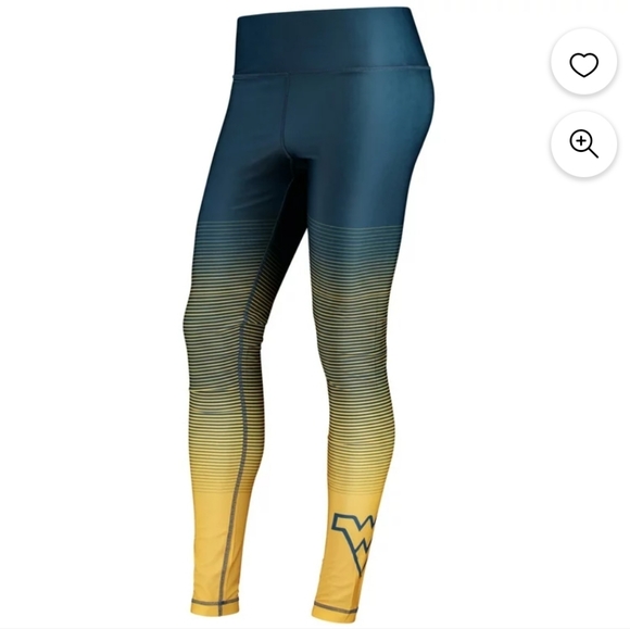 Sideline Apperal West Virginia Mountaineers Leggings Size M - Picture 13 of 13